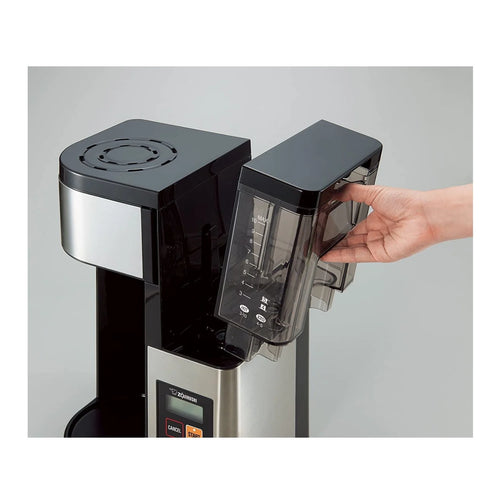 10-Cup Stainless Steel Coffee Maker with Tumbler U34605