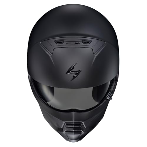 Matte Black 3/4 Motorcycle Helmet Y4590